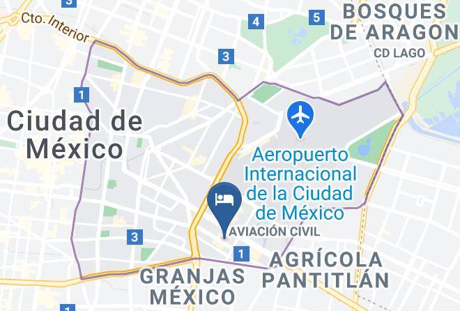 Venustiano Carranza - Hotel Orion Maps