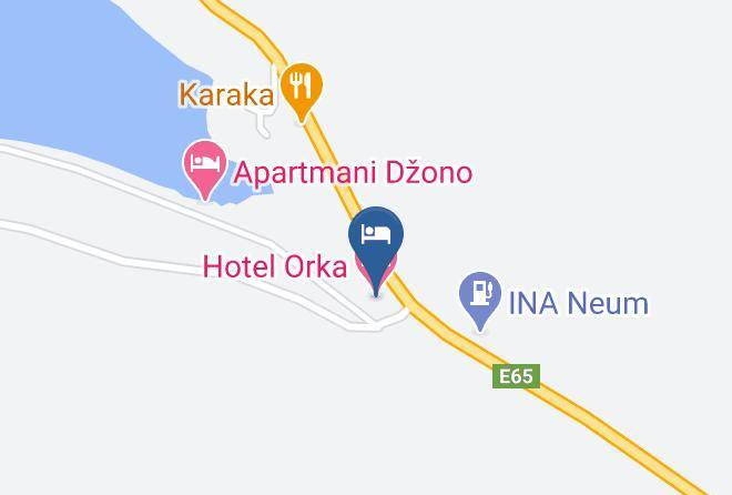Hercegovacko Neretvanski - Hotel Orka Maps