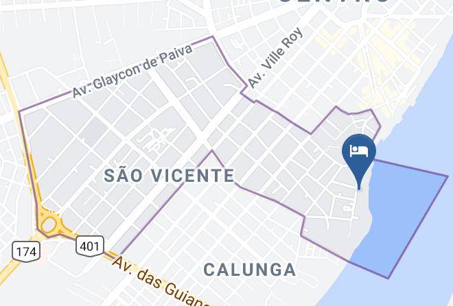 Boa Vista - Hotel Orla Do Rio Branco Maps