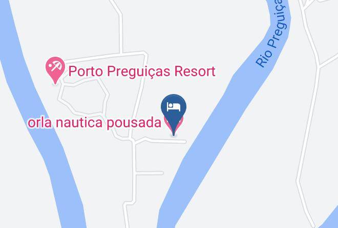 Barreirinhas - Hotel Orla Nautica Maps