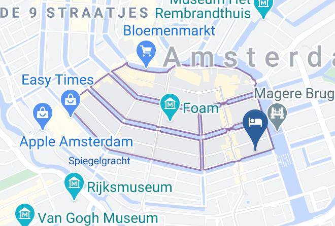 Amsterdam - Hotel Orlando Maps