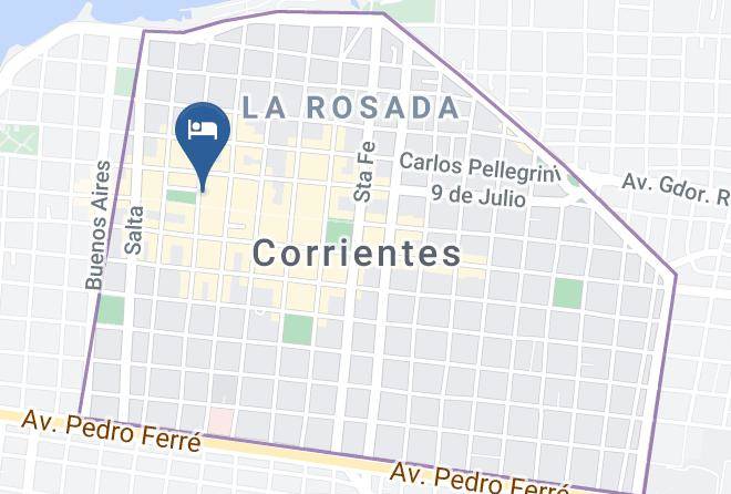 Corrientes - Hotel Orly Maps
