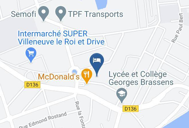 Val De Marne - Hotel Orly Villeneuve Le Roi Design Booking Maps
