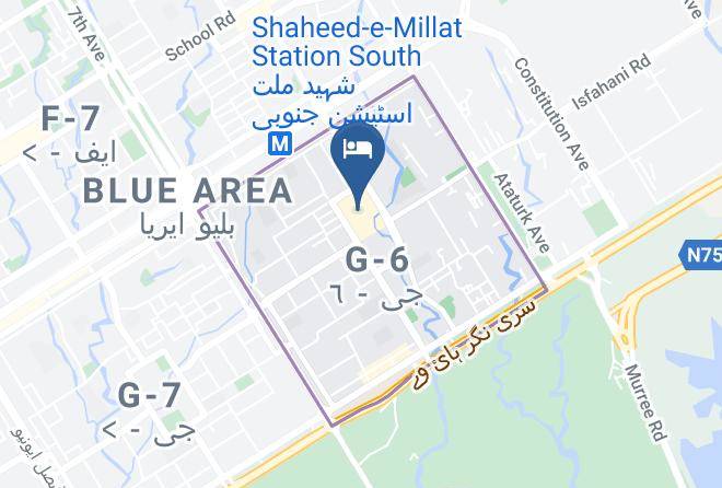Islamabad - Hotel Ornate Maps