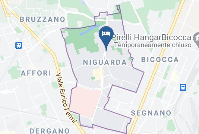 Milan - Hotel Ornato Gruppo Minihotel Maps