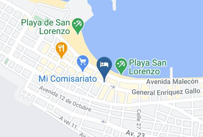 Hotel Oro Del Mar Map