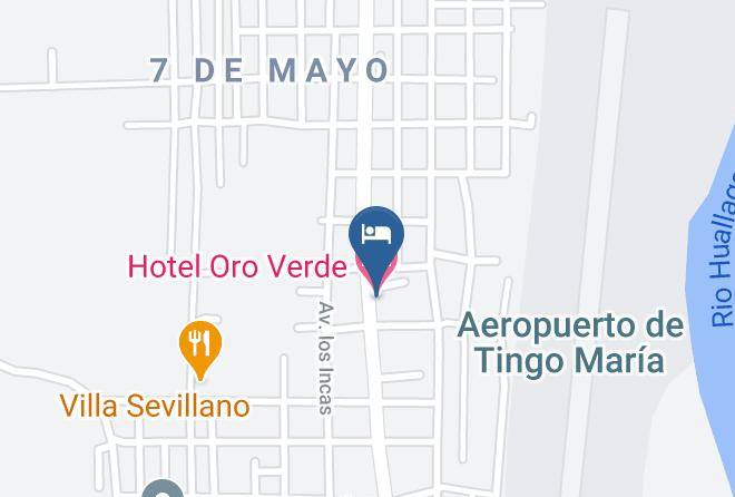 Leoncio Prado - Hotel Oro Verde Maps