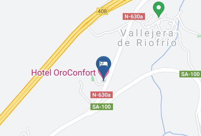 Salamanca - Hotel Oroconfort Maps