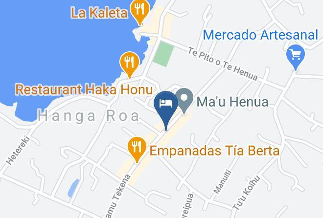 Easter Island - Hotel Orongo Maps