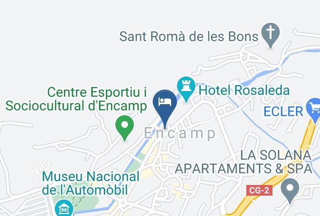 Encamp - Hotel Oros Maps