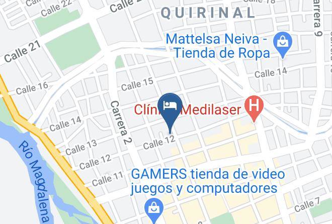 Neiva - Hotel Orquidea Neiva Maps