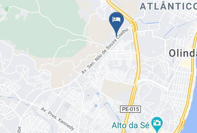 Olinda - Hotel Orquidea Maps