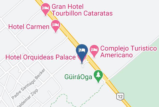 Puerto Esperanza - Hotel Orquideas Palace Maps