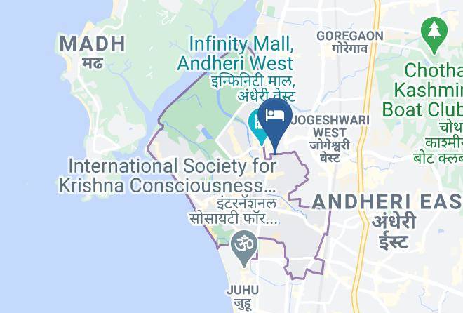 Mumbai - Hotel Orritel West Maps