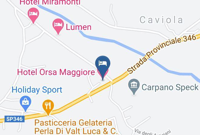Hotel Orsa Maggiore Map