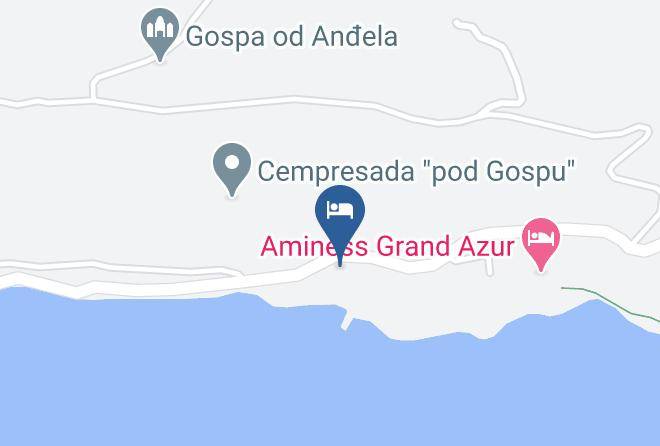 Hotel Orsan Htp Orebic Dd Map