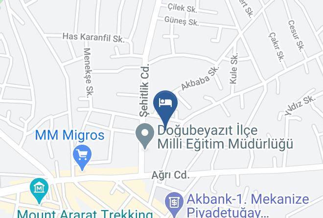 Dogubayazit - Hotel Ortadogu Maps