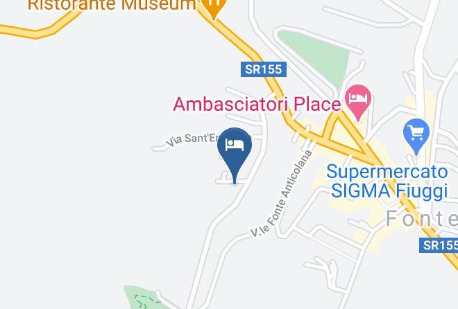 Frosinone - Hotel Ortona Maps