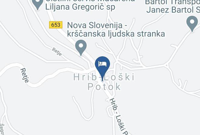 Hrib Loski Potok - Hotel Oskar Maps