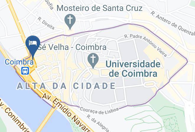Sao Bartolomeu - Hotel Oslo Coimbra Maps