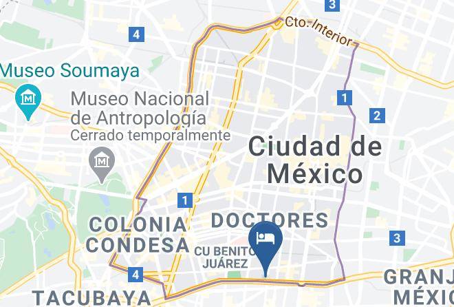 Cuauhtemoc - Hotel Oslo Maps
