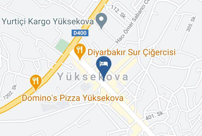 Yuksekova - Hotel Oslo Maps