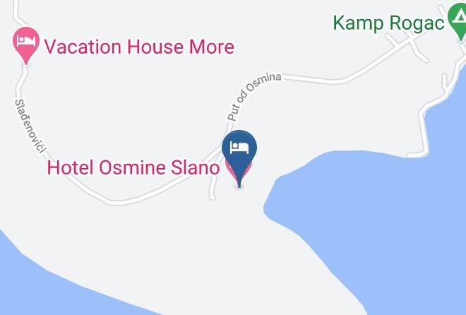 Dubrovnik Littoral - Hotel Osmine Slano Maps