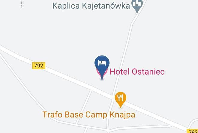 Zawiercianski - Hotel Ostaniec Maps