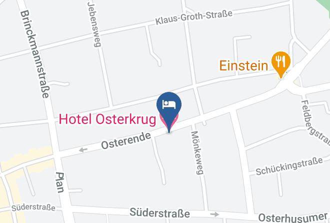 Nordfriesland - Hotel Osterkrug Maps