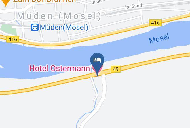 Cochem Zell - Hotel Ostermann Maps
