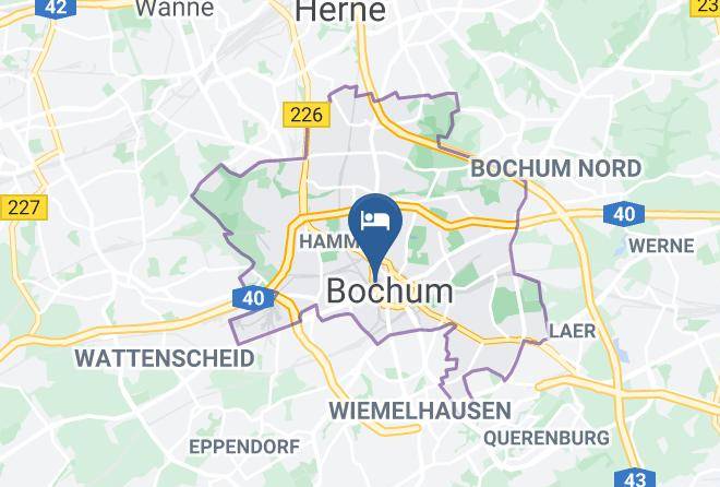 Bochum - Hotel Ostmeier Maps