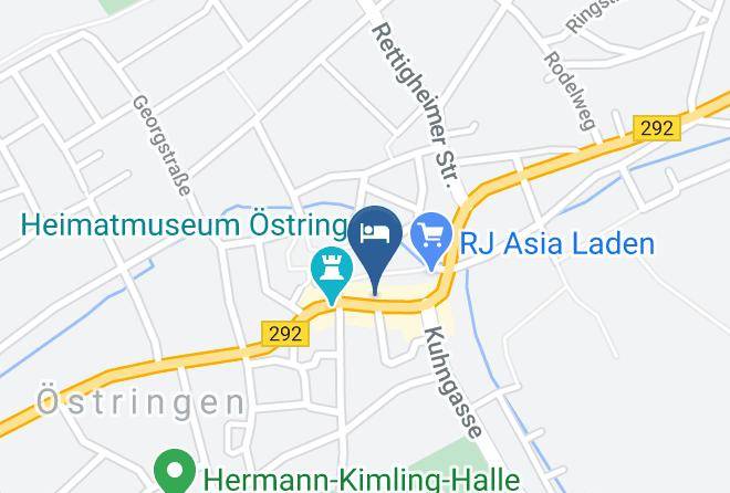 Karlsruhe - Hotel Ostringer Hof Maps