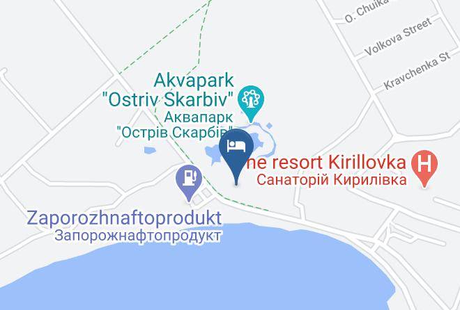 Yakymivka Raion - Hotel Ostriv Skarbiv Maps