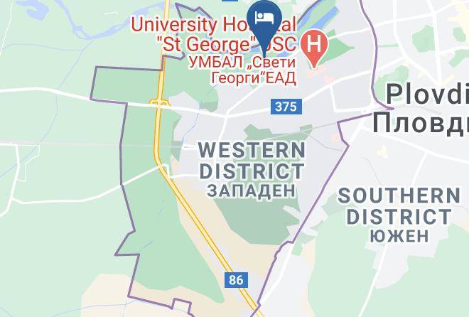 Plovdiv - Hotel Ostrova Maps