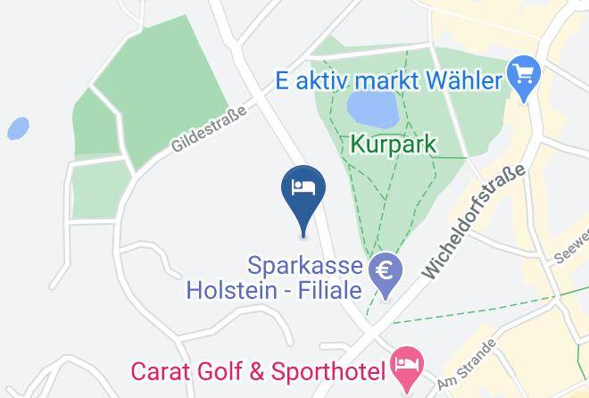 Hotel Ostsee Residenz Cammann Map