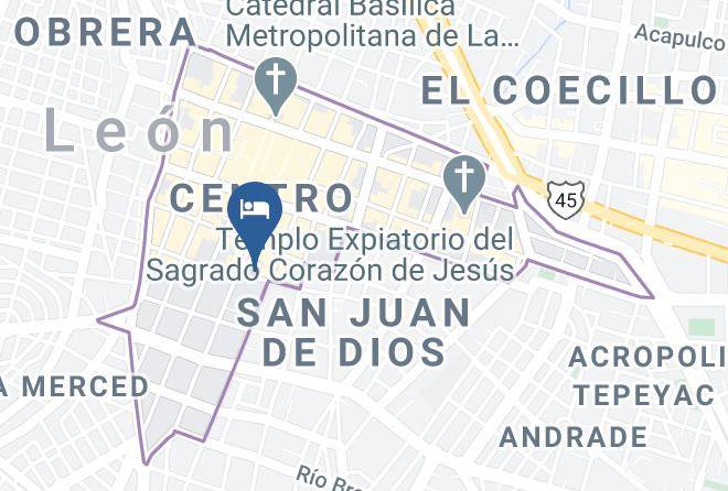 Leon - Hotel Othelo Maps
