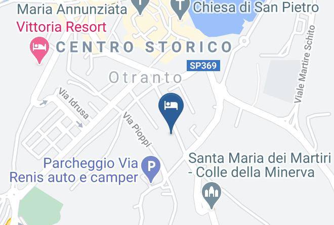 Lecce - Hotel Otranto Albergo San Giuseppe Maps
