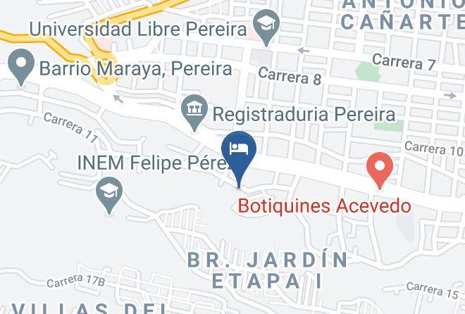 Pereira - Hotel Otun Plaza Maps