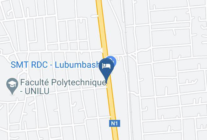 Lubumbashi - Hotel Ouagadougou Maps
