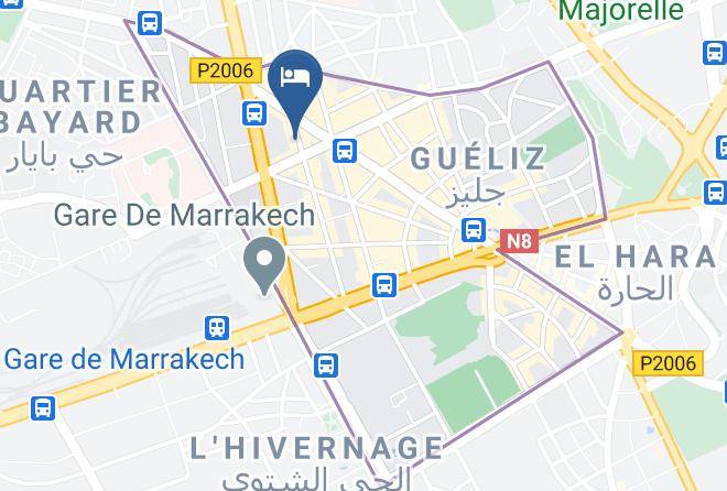Marrakesh - Hotel Oudaya & Spa Maps