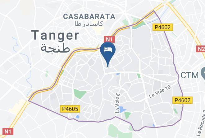 Tangiers - Hotel Oulid Maps