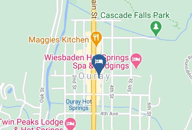 Ouray - Hotel Ouray Maps