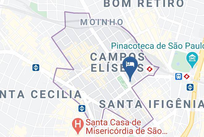 Sao Paulo Santa Cecilia - Hotel Ourinhos Maps