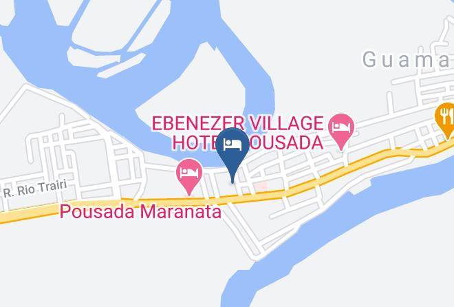 Guamare - Hotel Ouro Negro Maps