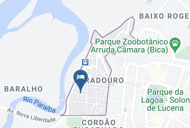 Joao Pessoa - Hotel Ouro Preto Maps