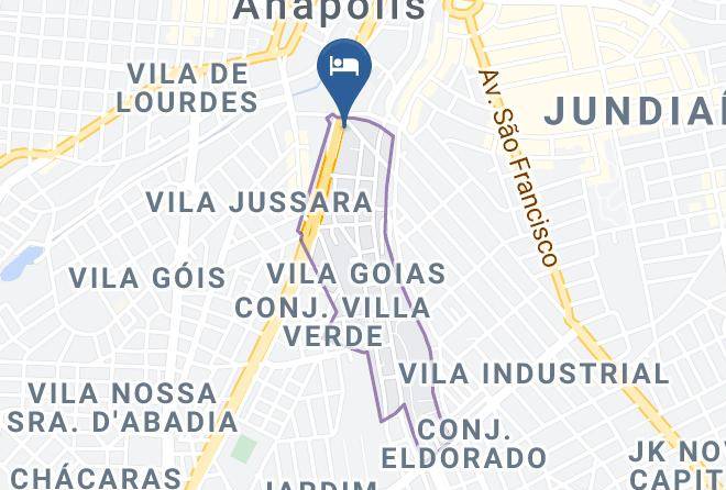 Anapolis - Hotel Uai Maps