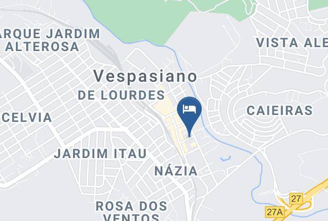 Vespasiano - Hotel Ouro Verde Ltda Maps