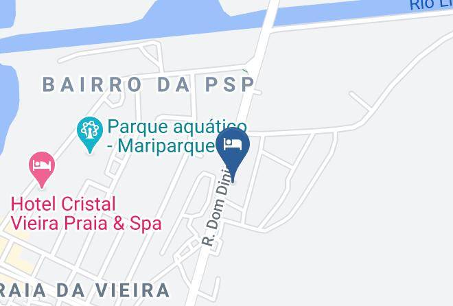 Marinha Grande - Hotel Ouro Verde Maps