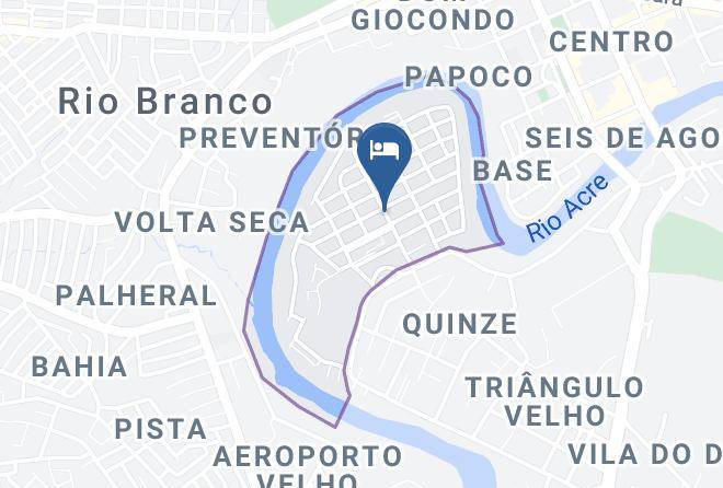Hotel Ouro Verde Map