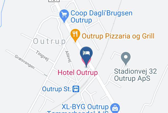 Outrup - Hotel Outrup Maps